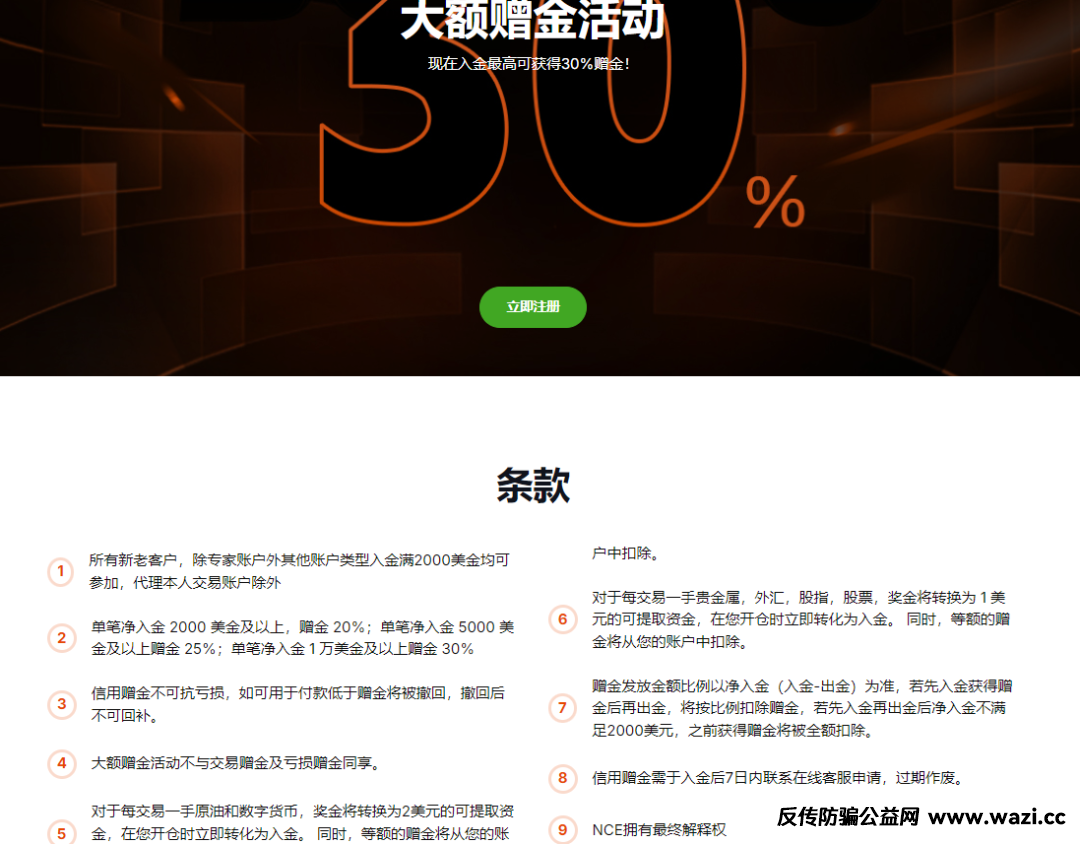 【NCE外汇】平台无有效监管！超60万投资者无法出金，触目惊心！