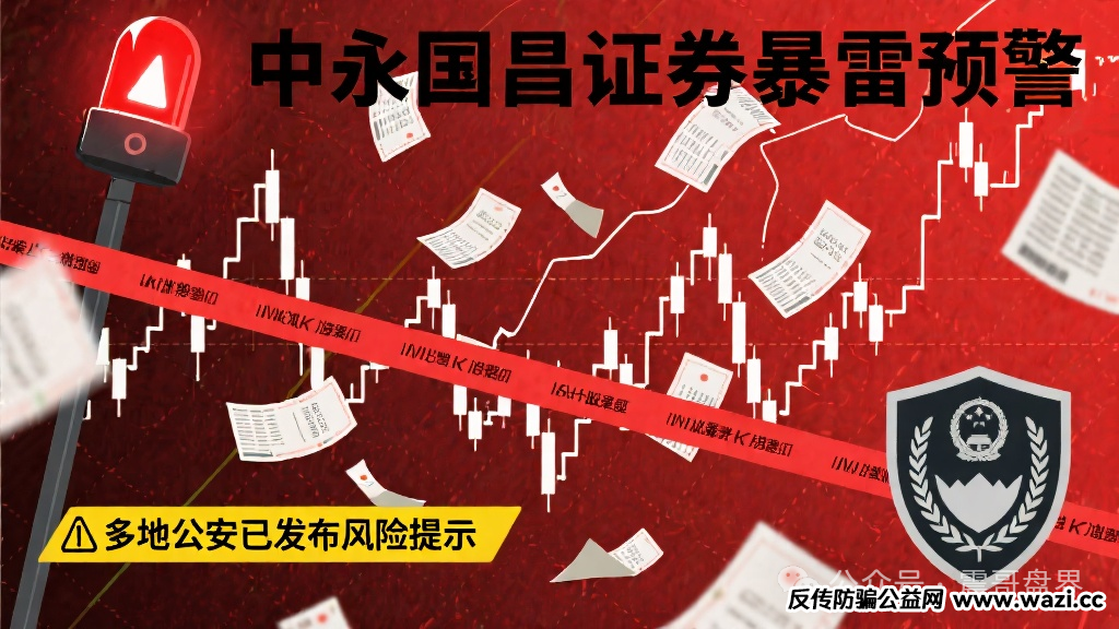 【中永国昌（中永证劵)】即将崩盘，大量单割，多地公安已发布！