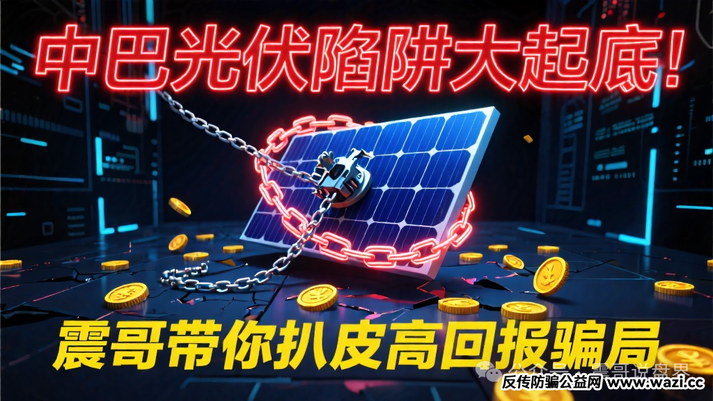 最新!【中巴光伏】陷阱大起底!震哥带你扒皮高回报骗局!