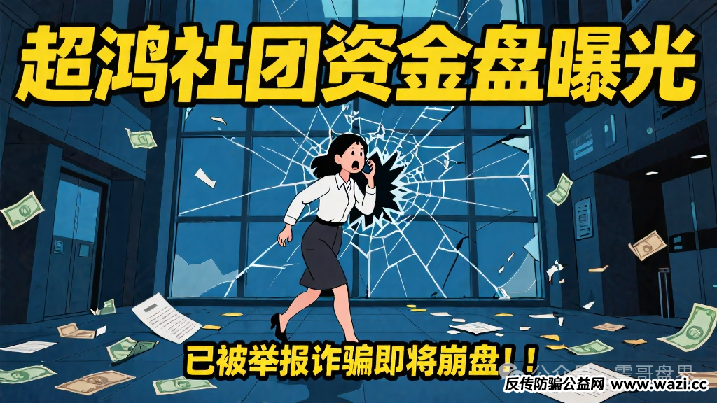 【超鸿社团】资金盘曝光,公司已经被举报诈骗,即将崩盘!
