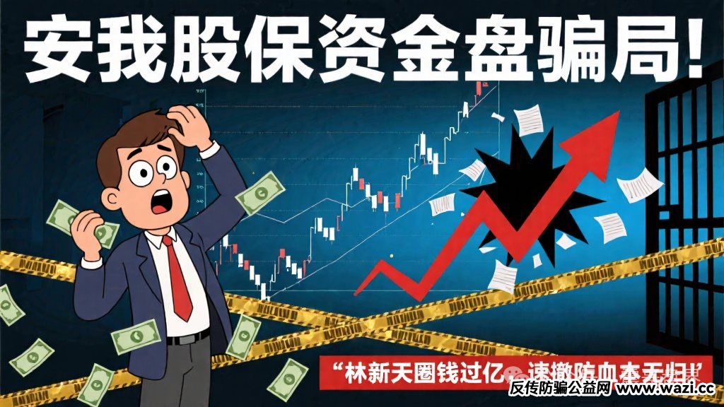 安我股保资金盘骗局！林新天圈钱过亿，速撤防血本无归！