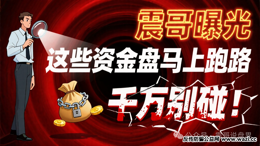 曝光：这些资金盘马上跑路，千万别碰！