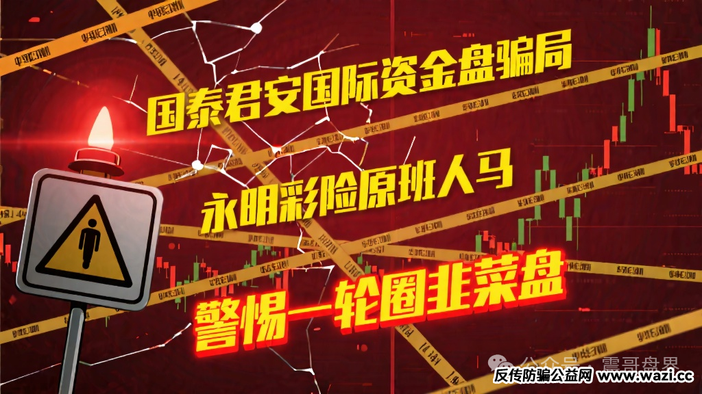 【国泰君安国际】资金盘骗局,永明彩险原班人马,警惕一轮圈韭菜盘!