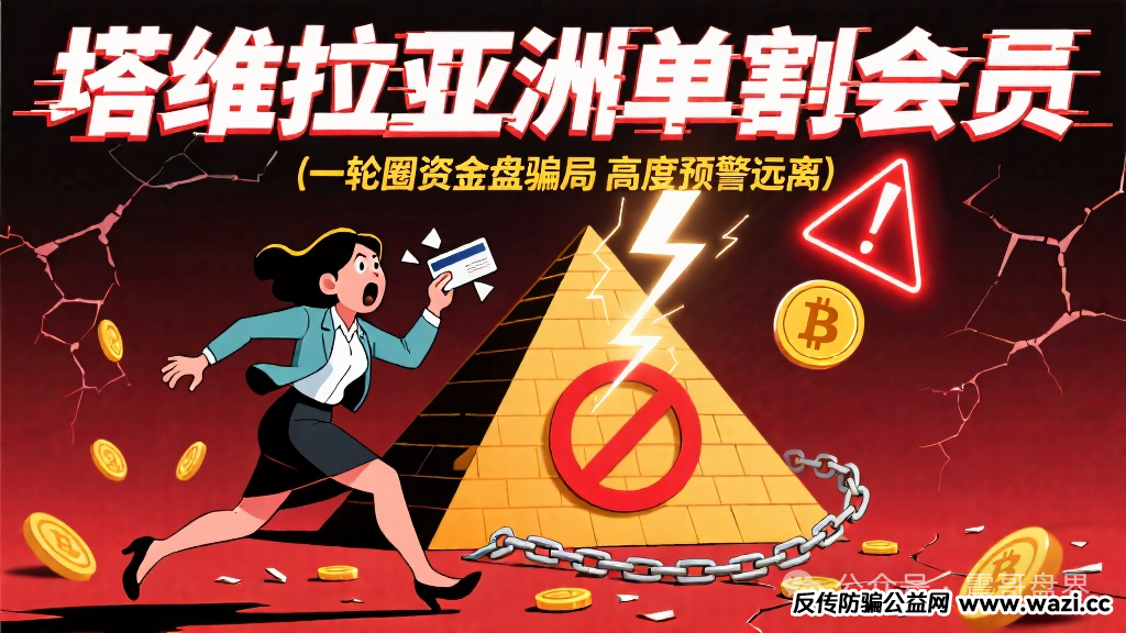 【塔维拉亚洲】已经单割会员,一轮圈资金盘骗局,高度预警远离!