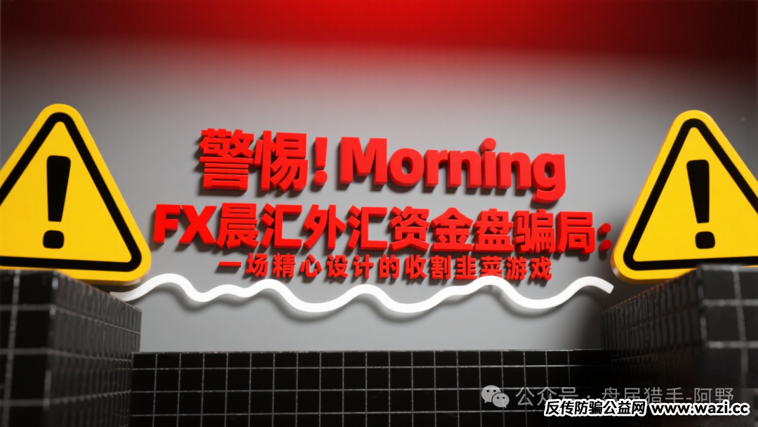 警惕！Morning FX晨汇外汇资金盘骗局：一场精心设计的收割韭菜游戏！