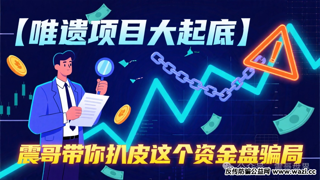 【唯遗项目大起底】带你扒皮这个资金盘骗局！