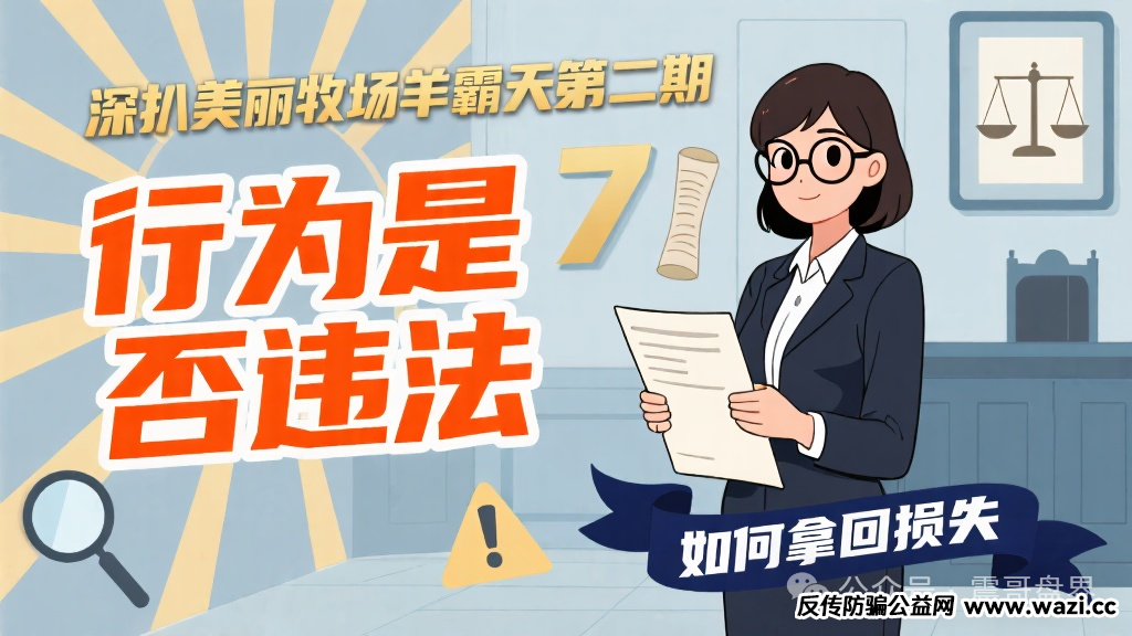 深扒美丽牧场羊霸天第二期，行为是否违法，如何拿回损失！