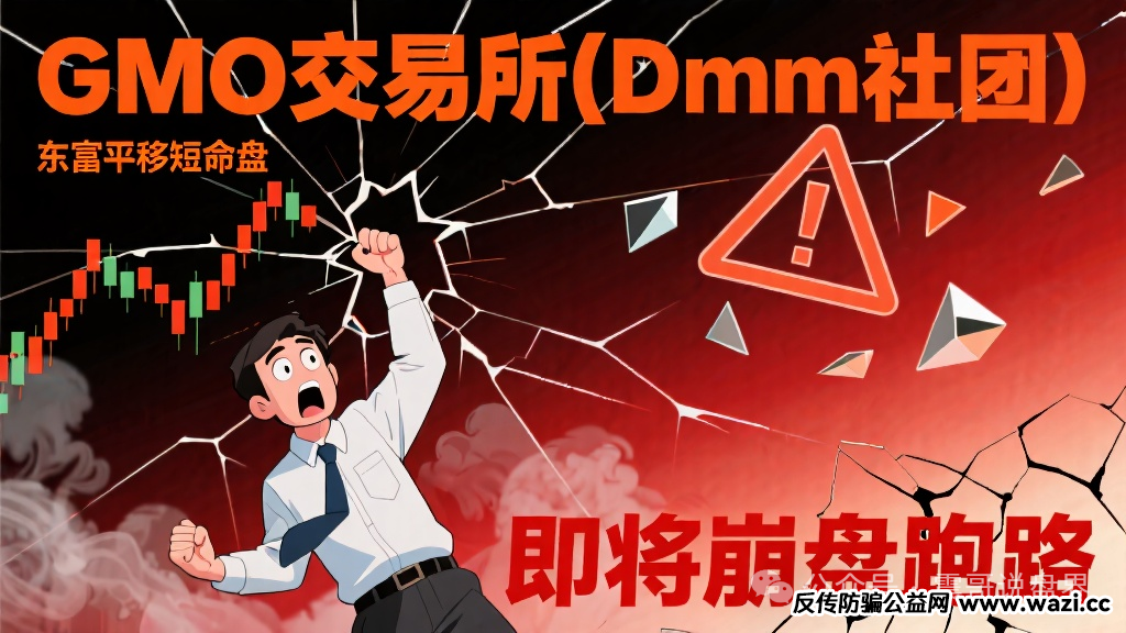 【GMO交易所(Dmm社团)】东富平移短命盘,即将崩盘跑路!