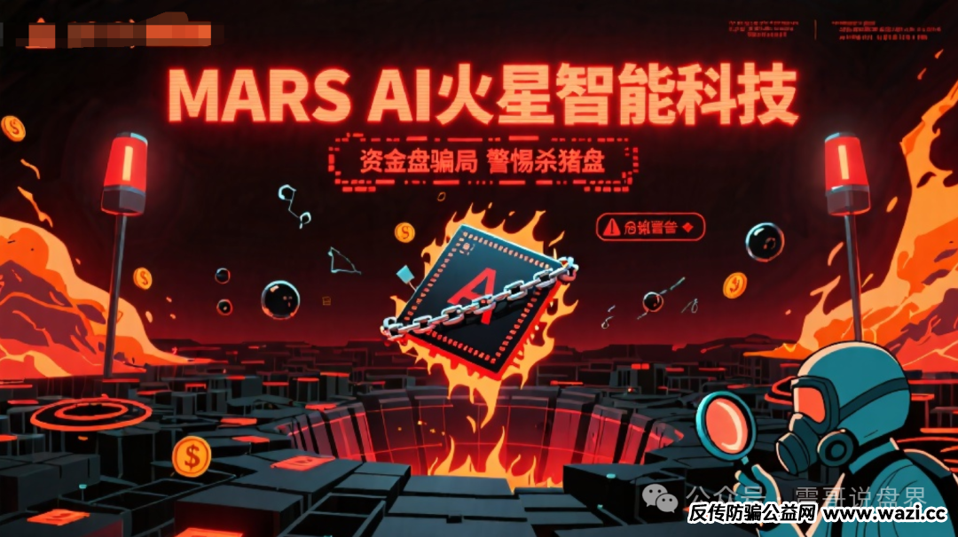MARS AI火星智能科技是资金盘骗局，高度警惕杀猪盘！