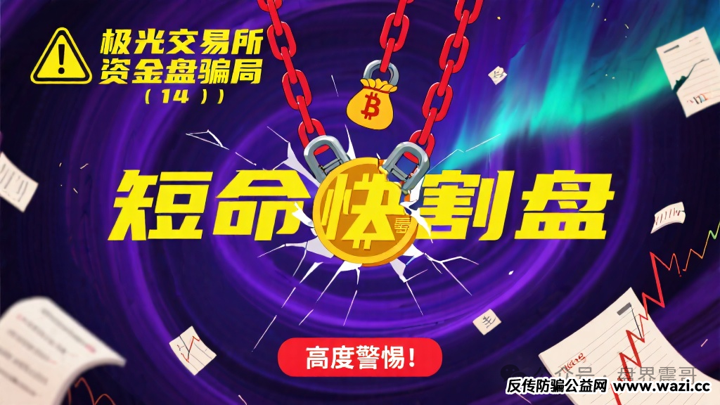 高度警惕【极光交易所】资金盘骗局，短命快割盘！