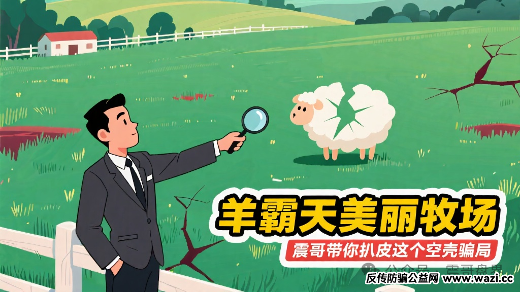 【羊霸天美丽牧场】带你扒皮这个空壳骗局!