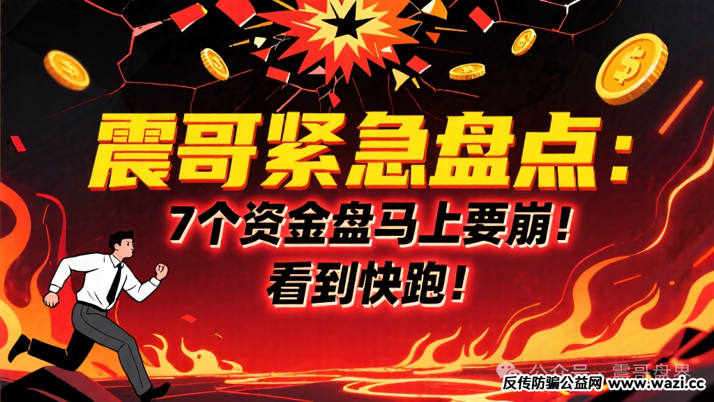 紧急盘点：10月16日这7个资金盘马上要崩！看到快跑！