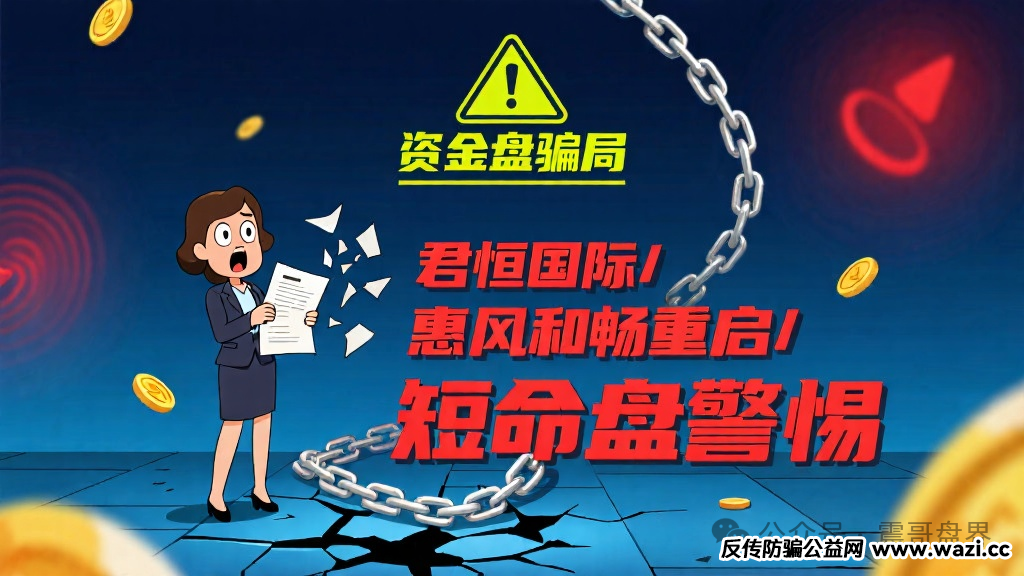 【君恒国际】资金盘骗局,惠风和畅重启,短命盘一定要警惕!