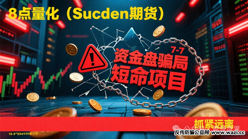 【8点量化(Sucden期货)】资金盘骗局,短命项目,抓紧远离!
