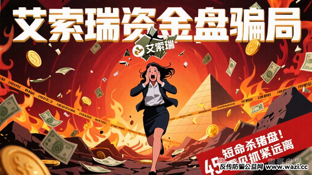 【艾索瑞】资金盘骗局，短命杀猪盘，看见抓紧远离！